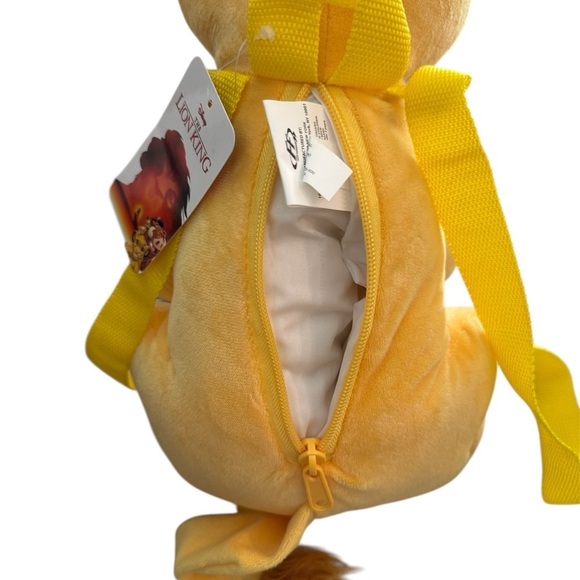 Lion King Disney Plush Backpack New With Tags - Picture 4 of 6
